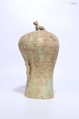 Chinese Western Han Dynasty Bronze Vessel