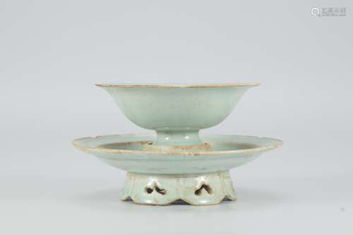 Gaozu lampstand of song Hutian kiln