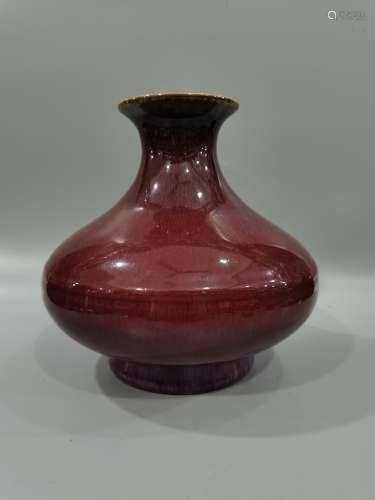 Porcelain glaze water chestnut Zun