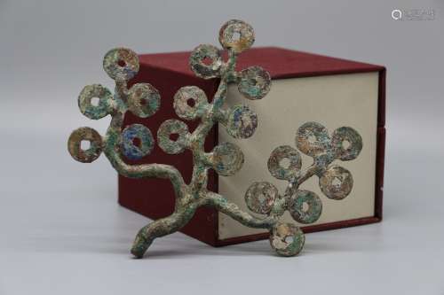 Bronze coin tree in Song Dynasty