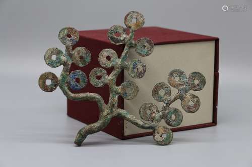 Bronze coin tree in Song Dynasty