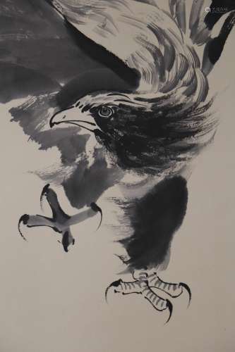 Xu Beihong's eagle painting