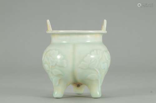 Sky blue glaze furnace of song Hutian kiln