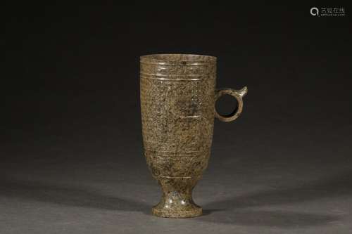 A Hetian Jade Cup