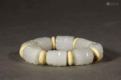 A Hetian Jade Braclet