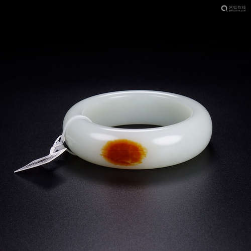 A Hetian Jade Bangle