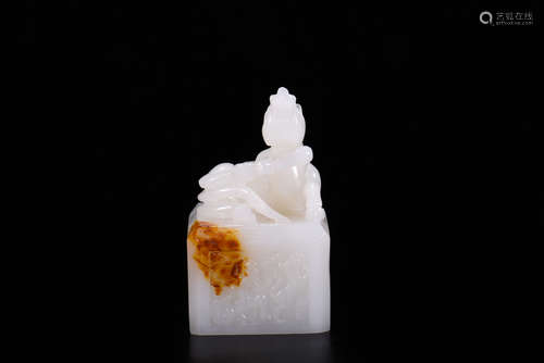 A Hetian Jade Seal