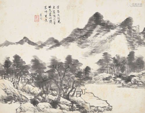 黄均 山水