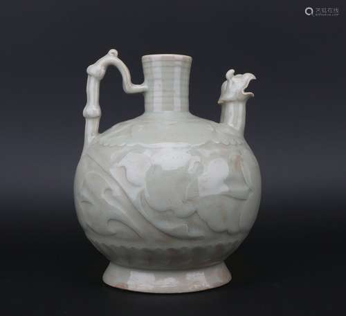 A Yaozhou kiln winepot,Song dynasty