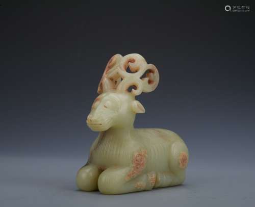 The early stage jade sheep