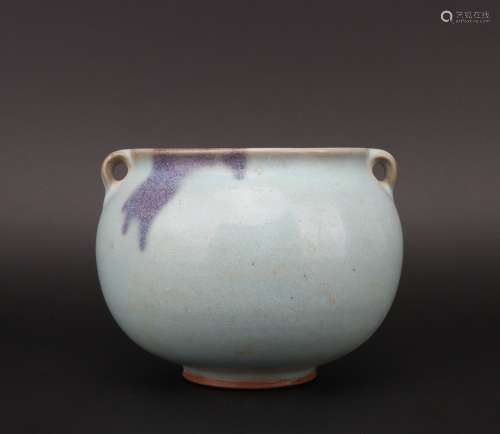 A Jun kiln jar,Qing dynasty