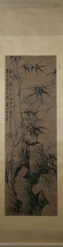 Qing dynasty Wang shishen's bamboo painting