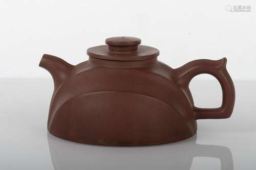 YIXING ZISHA BROWN CLAY TEAPOT