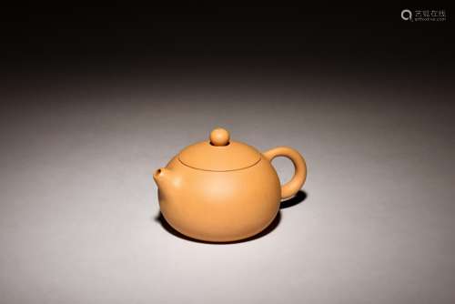 YIXING ZISHA GLOBULAR TEAPOT