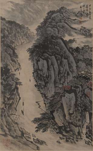 宋文治  山水