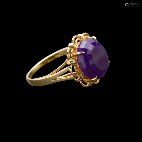 Gem Sugilite Ring