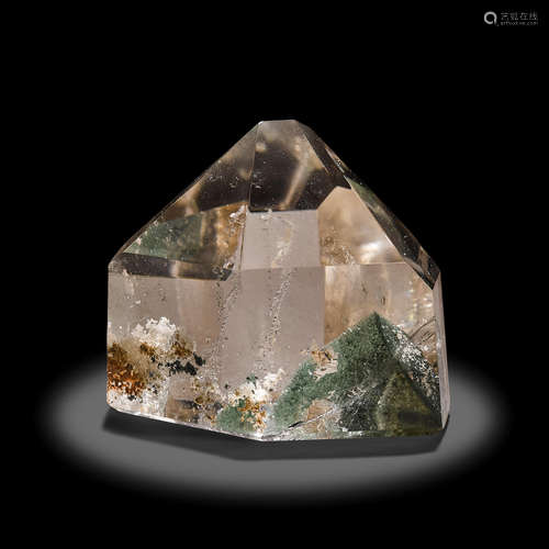 Polished Quartz Point with Phantom