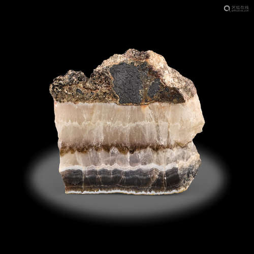 Galena, Quartz and Chalcedony, Ex Robert Bartsch Collection