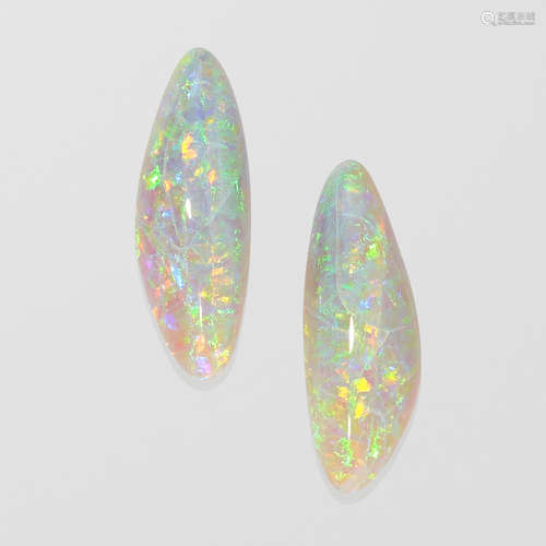 Pair of Crystal Opals