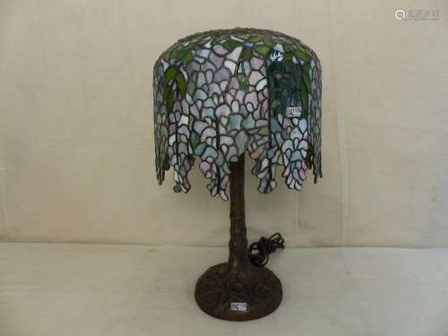 Modern Tiffany lamp.