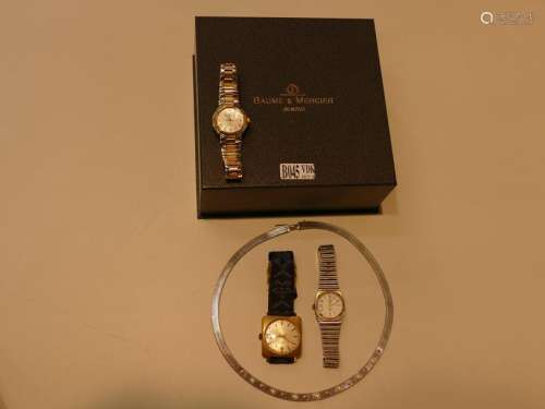 Baume & Mercier ladies' watch, Riviera model, stai…