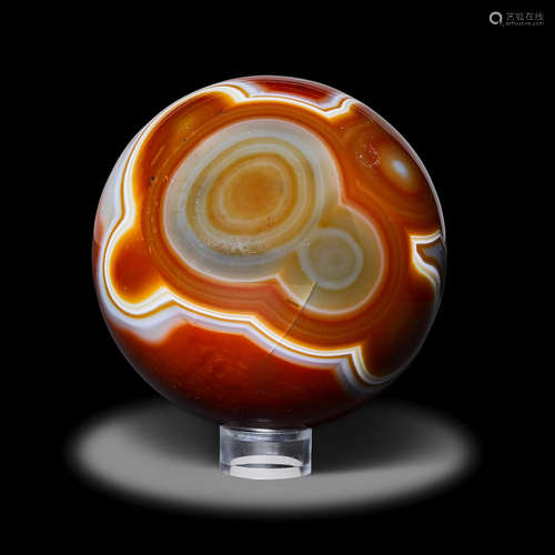 Carnelian Agate Sphere