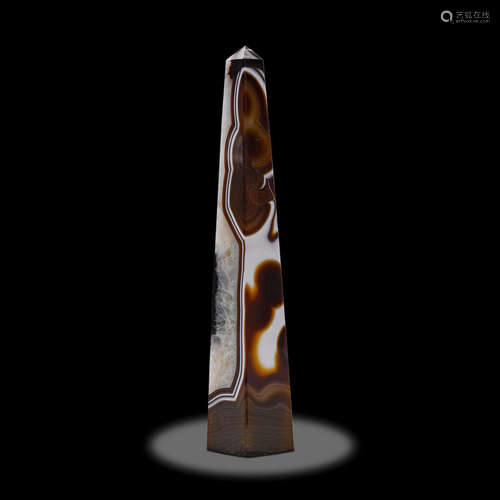 Banded Agate Obelisk