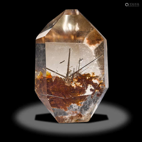 Quartz with Rutile