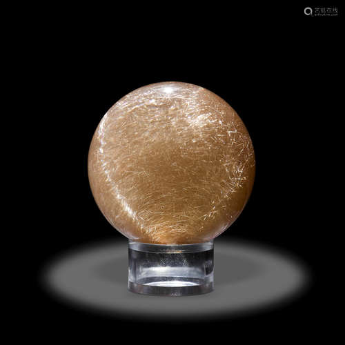 Light Smoky Quartz Sphere