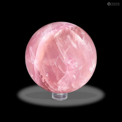 Quartz var. Rose Sphere