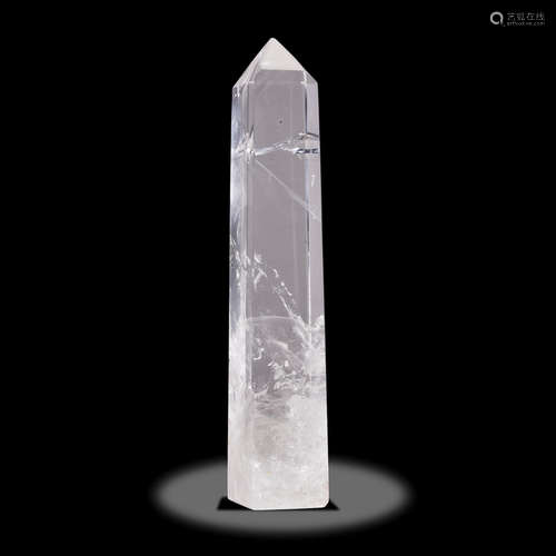 Rock Crystal Quartz Obelisk