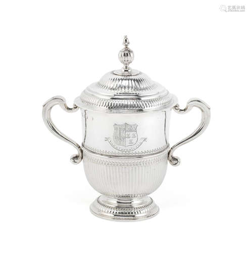 A Queen Anne silver cup and cover Thomas Farren, London 1708