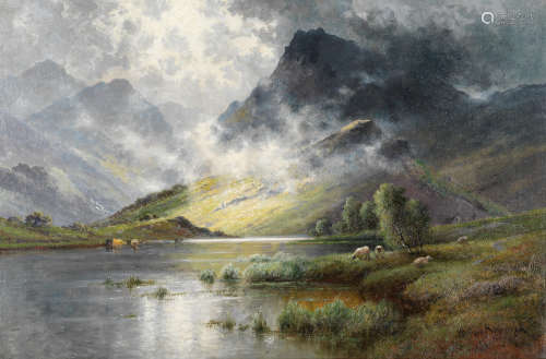 Alfred Fontville de Breanski (British, 1877-1957) Highland landscapes; a pair each 50.8 x 76.2cm (20 x 30in).(2)
