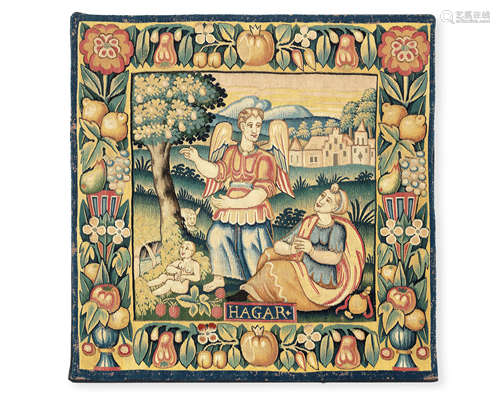 A late 16th century Hamburg Tapestry panel,