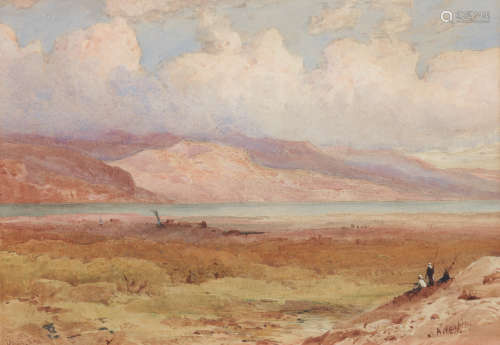 Henry Andrew Harper (British, 1835-1900) Dead Sea