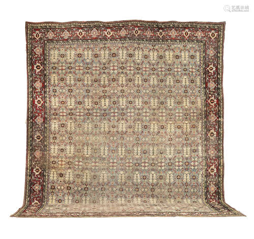 An Indian carpet later reduced 520cm x 421cm