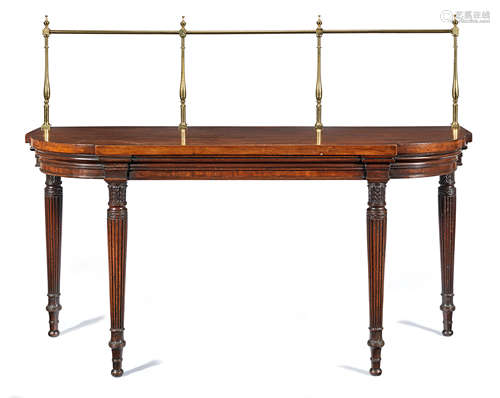 A George III mahogany serving table