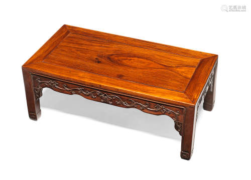 A huanghuali low table, kang Late Qing Dynasty