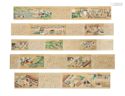 Anonymous (Japan, 18th/19th century) Events Throughout the Twelve Months of the Year