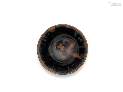 A russet-splashed black glazed bowl Song Dynasty