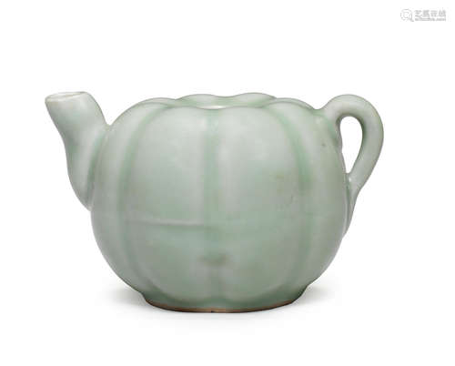 A Longquan celadon gourd-shaped ewer Yuan Dynasty