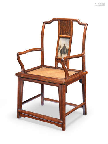 A huanghuali armchair Qing Dynasty