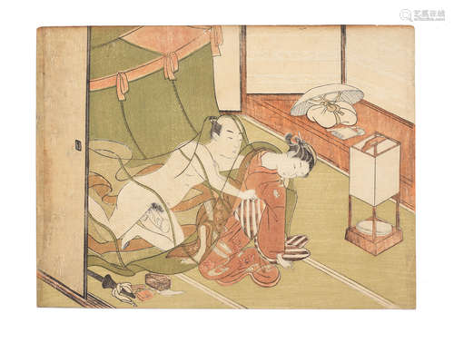 Attributed to Suzuki Harunobu (1725-1770) Edo period (1615-1868), circa late 1760s