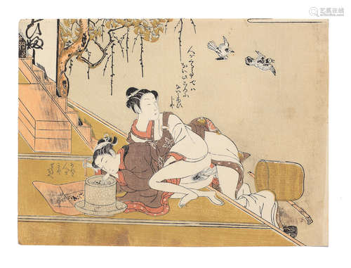 Attributed to Suzuki Harunobu (1725-1770) Edo period (1615-1868), circa late 1760s