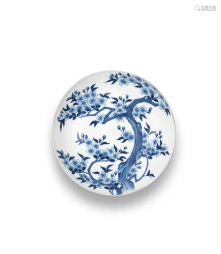 A Nabeshima small blue and white dish Edo period (1615-1868), 18th century