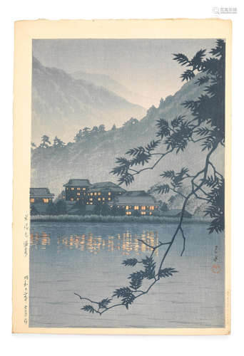 kawase Hasui (1883-1957) Showa era (1926-1989), dated 1937