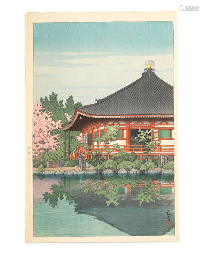 Kawase Hasui (1883-1957) Showa era (1926-1989), dated 1933 and 1950