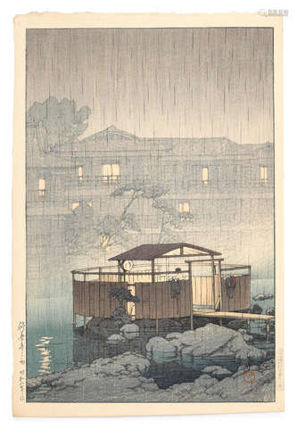 kawase Hasui (1883-1957) Showa era (1926-1989), dated 1933