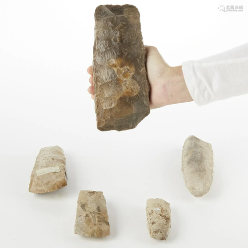 Grp: 5 Danish Stone Tools Celts