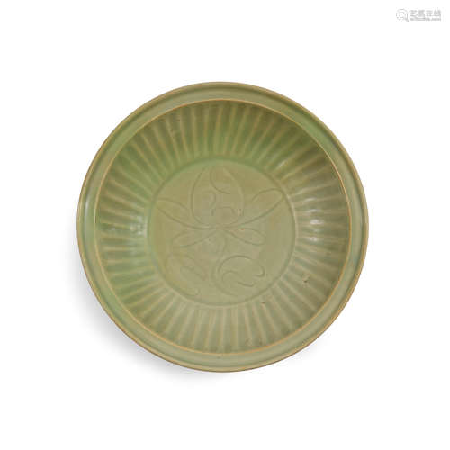 A Longquan celadon charger   Ming dynasty